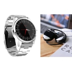 Pulseira De Relógio Inteligente Rastreador De Atividade & Fone De Ouvido Bluetooth