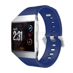 Pulseira de Silicone Azul para Relógio Fitbit Ionic