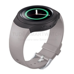 Pulseira de Silicone Bege para Relógio Samsung Galaxy Gear S2 Sport