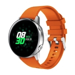 Pulseira de Silicone Laranja para Relógio Samsung Galaxy Active