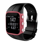 Pulseira de Silicone Preto para Relógio Polar M400 M430