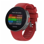 Pulseira de Silicone Vermelho para Relógio Polar Vantage V