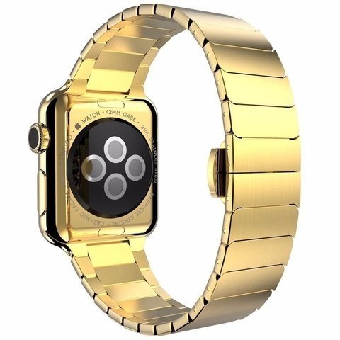 Pulseira em Aço Inox para Apple Watch