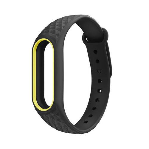 Pulseira Extra Mi Band 2 Colorida Texturizada Silicone