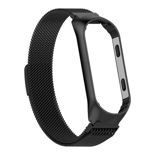 Pulseira Extra para MI BAND 3 de Aço/Metal com Fecho Magnético