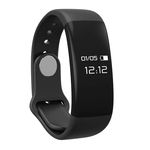 Pulseira Fitness Átrio Es174 com Monitor Cardíaco Bluetooth Preta