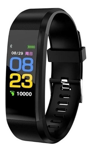 Pulseira Inteligente 115 Smartband Touch Android Ios (Preto)