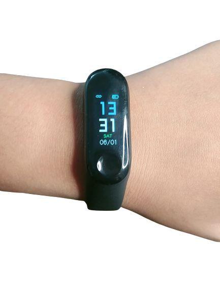 Pulseira Inteligente Fitness M3 Smartband Monitor Cardíaco