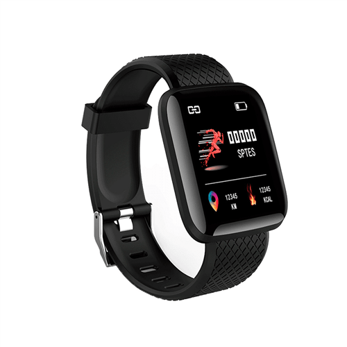 Pulseira Inteligente Fitness Prova D’Água Smartband Preto