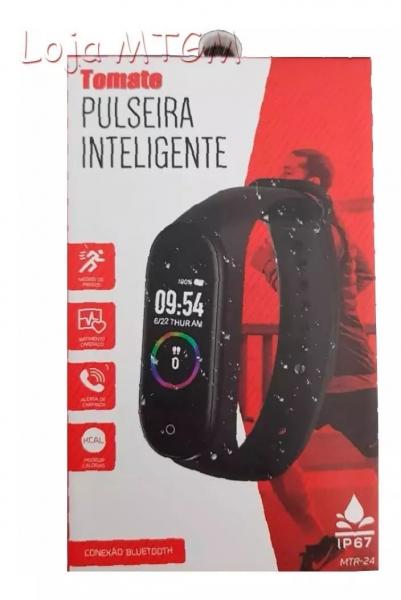 Pulseira Inteligente Prova D'água Tomate Mtr-24 Bluetooth