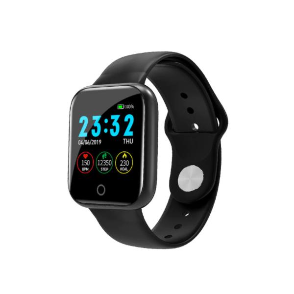 Pulseira Inteligente Smart Watch Android e IOS Global P70 42mm - Preto - I W o