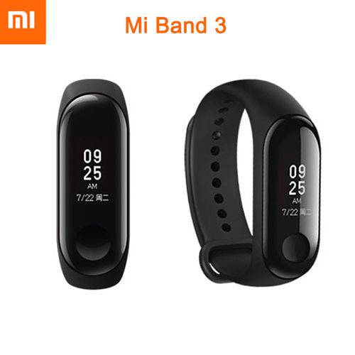 Pulseira Inteligente Xiaomi Mi Band 3.0 Preta