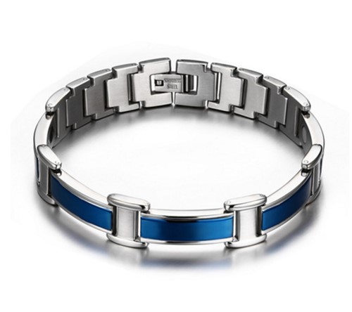 Pulseira Jr Men Magnética Azul