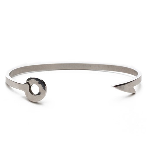 Pulseira Key Design Cuff - Harpoon Prata