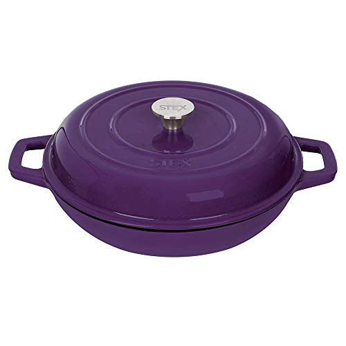 Caçarola Buffet 30 Cm - Roxa - Stex Cookware