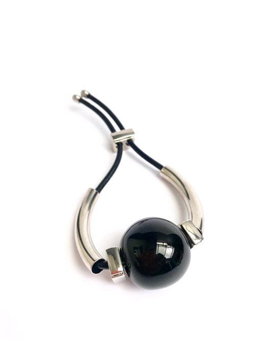 Pulseira Malina Prata Preto