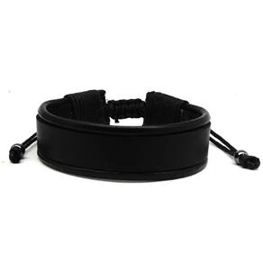 Pulseira Masculina de Couro Legítimo Regulável