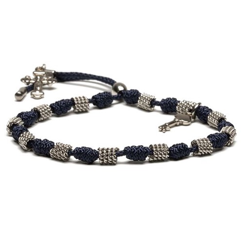 Pulseira Masculina em Corda Azul