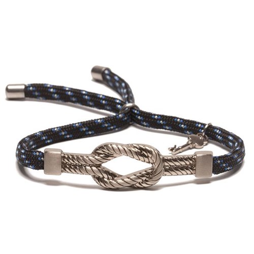 Pulseira Masculina em Corda Azul