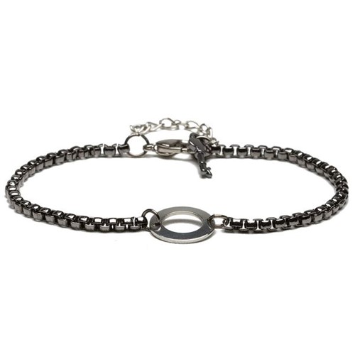 Pulseira Masculina em Corrente de Aço