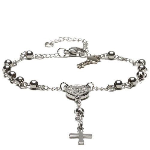 Pulseira Masculina em Corrente de Aço