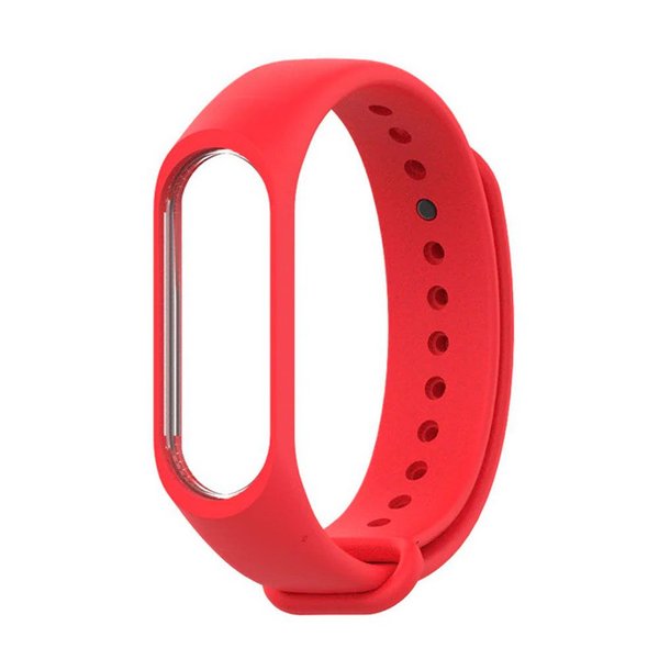 Pulseira Mi Band 2 Silicone Vermelho