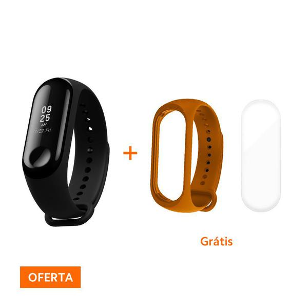 Pulseira Mi Band 3 Xiaomi + Pulseira + Película