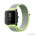 Pulseira Nylon Loop Para Relógio Smartwatch compatível com MI BIP - Verde