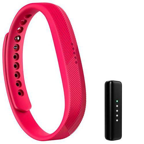 Pulseira para Atividades Físicas Fitbit Flex 2 Fb403mg - Rosa Escuro