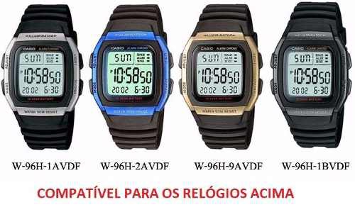 Pulseira para Casio W-96 / W-96h Illuminator