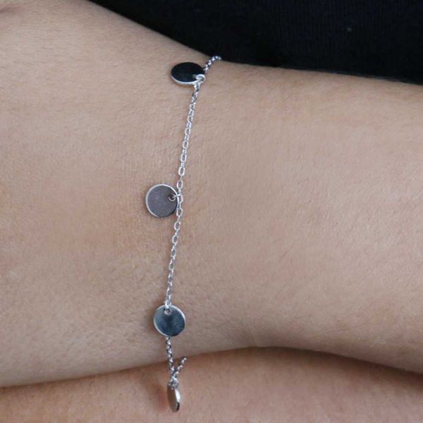 Pulseira Prata 925 Bolas