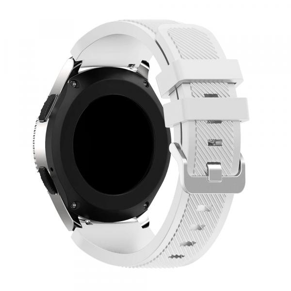 Pulseira Relógio Samsung Galaxy Watch 46mm / Gear S3 Classic / Frontier - Branco - Hkgk