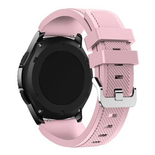 Pulseira Relógio Samsung Galaxy Watch 46mm / Gear S3 Classic / Frontier - Rosa Claro