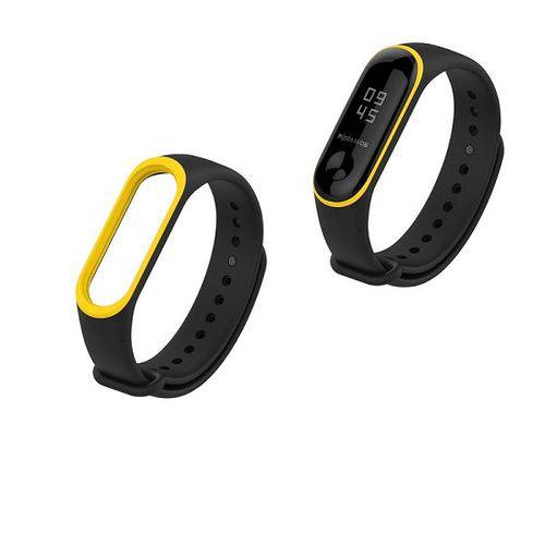 Pulseira Relógio Xiaomi Mi Band 3 Preto com Borda Vermelho