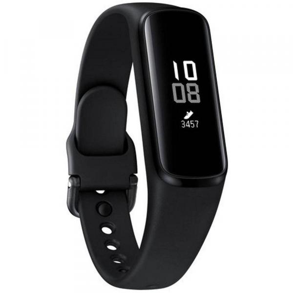 Pulseira Samsung Galaxy Fit e SM-R375NZKAZTO Bluetooth Aprova de Água Até 50M - Preto