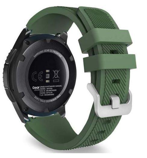 Pulseira Samsung Gear S3 Frontier e Classic Engate Rápido Silicone + Pinos