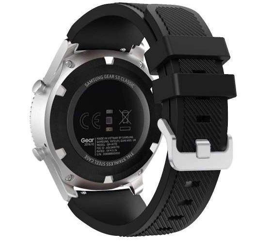 Pulseira Samsung Gear S3 Frontier e Classic Engate Rápido Silicone + Pinos