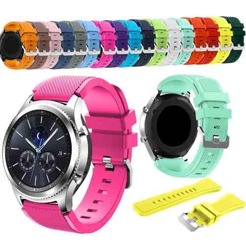 Pulseira Samsung Gear S3 Frontier e Classic Engate Rápido Silicone + Pinos