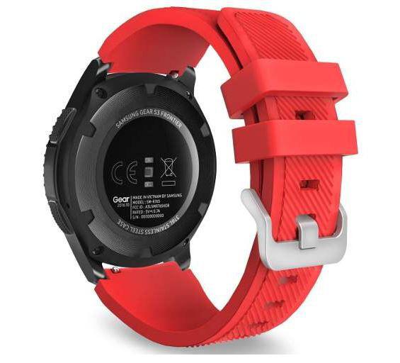 Pulseira Samsung Gear S3 Frontier e Classic Engate Rápido Silicone + Pinos