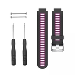 Pulseira Silicone Compatível para smartwatch 235/735 Preto e Pink