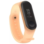 PULSEIRA SILICONE TRANSLÚCIDO PARA XIAOMI MI BAND 4 e 3 TRANSPARENTE MODELO TRANSLUZ PRA RELÓGIO SMART WATCH MI BAND 4