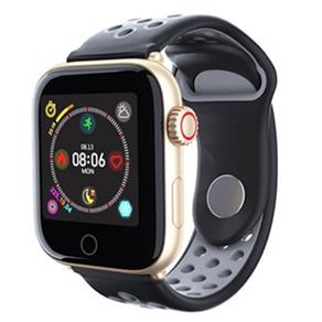 Pulseira Z7 Monitor Coração e Pressão M Sport IOS e Android Relógio Dourado