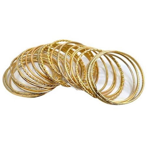 Pulseiras Mix Bangles Golden Originais Trevisan Concept