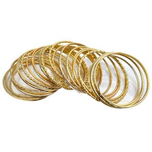 Pulseiras Mix Bangles Golden Originais Trevisan Concept