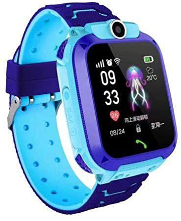 Q12 Relógio Smart Watch Kids com Gps Lanterna Chat Direto Câmera - AZUL - Smart Bracelet