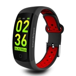 Q6S Smart Watch Monitor Da Taxa De Coração Pulseira Fitness IP68
