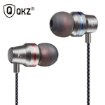 QKZ DM1 3,5 milímetros Wired Em fone de ouvido Grey