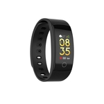 QS01LED Impermeável Smart Smart Watch Band pulseira pulseira Inteligente