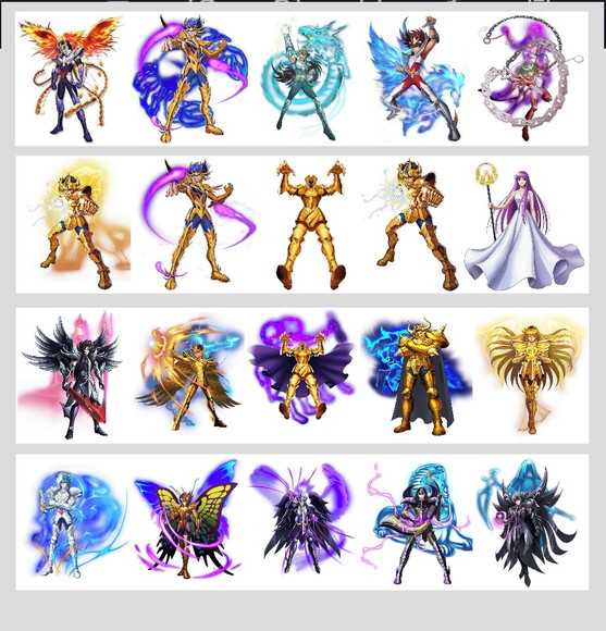 Quadro Cavaleiros do Zodiaco Ouro Anime Saint Seiya Hades - Artesanato