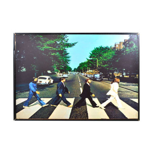 Quadro Decorativo Beatles Abbey Road 20x30 Cm.